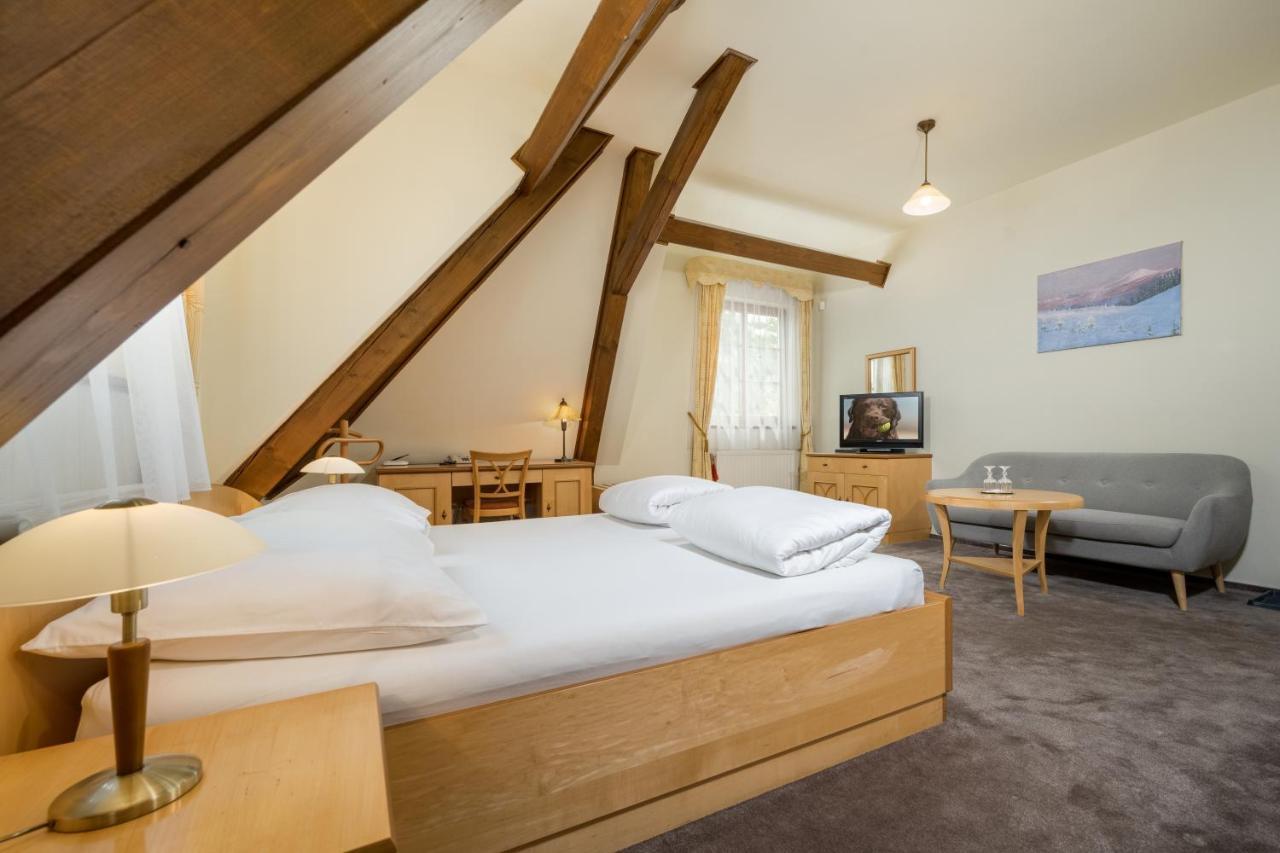 Hotel Zlaty Lev ヤブロネツ・ナド・ニソウ エクステリア 写真